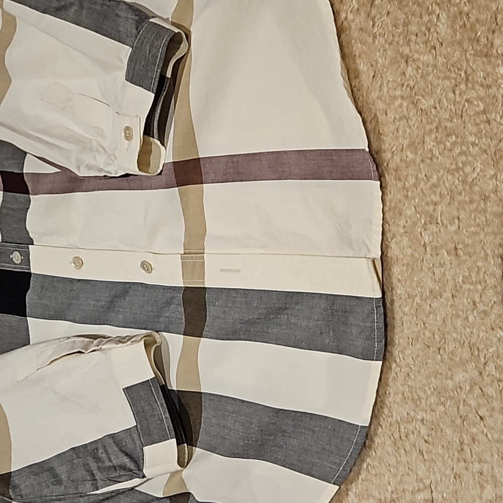 BURBERRY BRIT WOMENS SHIRT SIZE LARGE - Picture 6 of 8